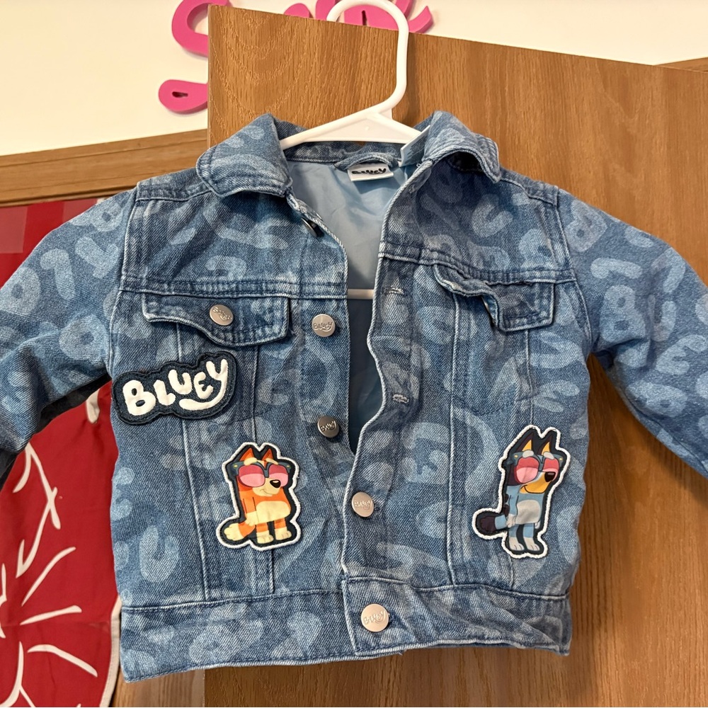 Kids Bluey Denim Jacket